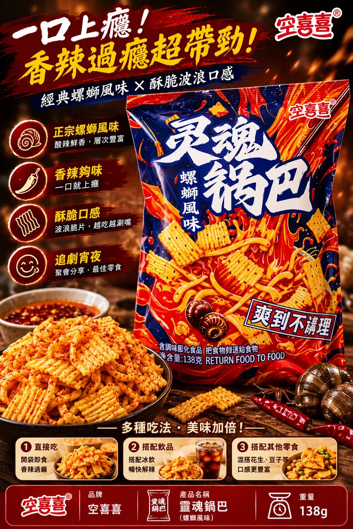 靈魂鍋巴 product photo