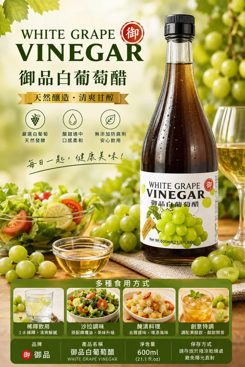 White grape vinegar