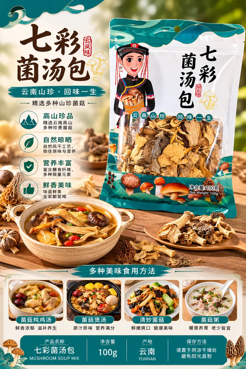 Dried soup ingredient